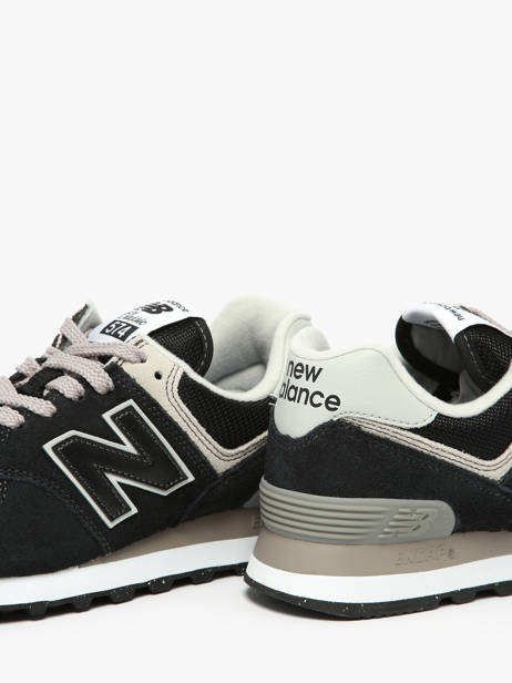 Sneakers 574 In Leather New balance Black boy ML574EVB other view 3