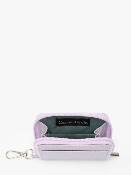 Coin Purse Caramel et cie Violet family FA other view 1