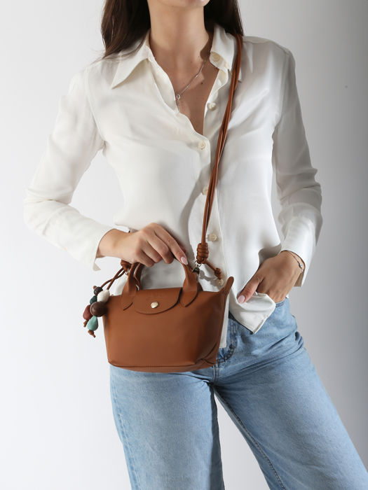 Longchamp Le pliage xtra perles Handbag Brown