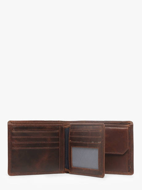 Checkholder With Card Holder Leather Maverick Brown the original MAVTO005 other view 1