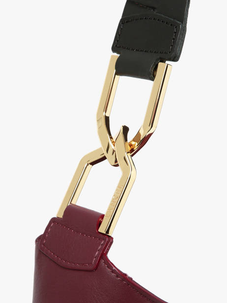 Shoulder Bag Pagode Leather Lancel Violet pagode A12510 other view 3