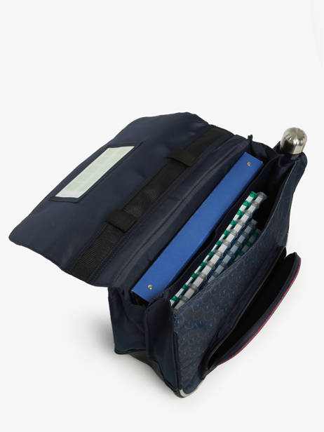 2-compartment Satchel Tann's Blue les fantaisies g 33143 other view 3