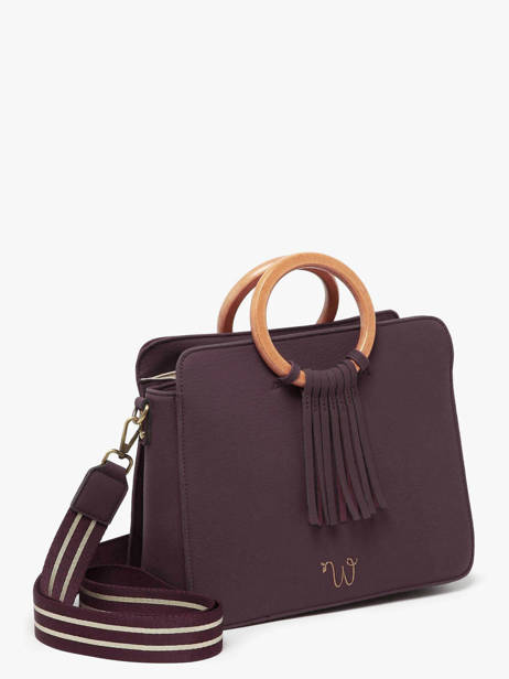 Handbag M Camomille Woomen Violet camomille WCAO1M other view 3