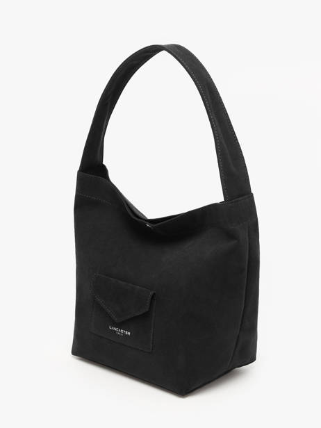 Shoulder Bag Suedine Kba Lancaster Black suedine kba 60 other view 2