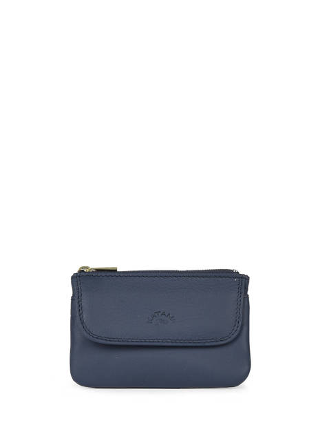 Coin Purse Marina Leather Katana Blue marina 753120 other view 1
