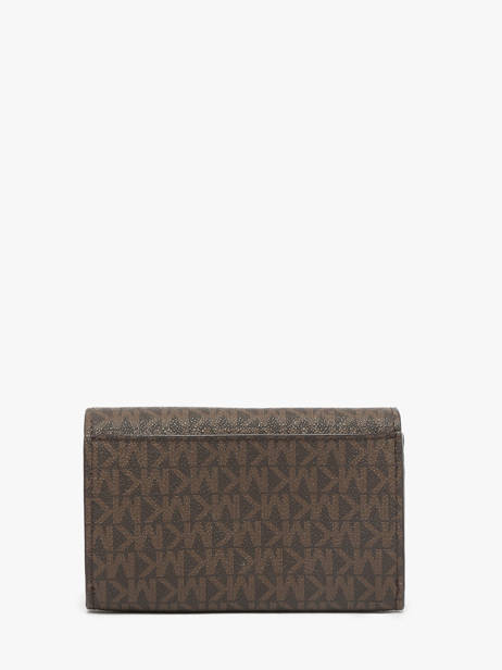 Portefeuille Michael kors Marron jet set T5GJ6D9B vue secondaire 2