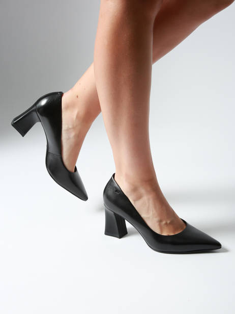 Heeled Pumps In Leather Tamaris Black women 43 other view 1