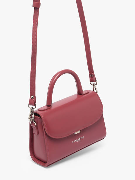 Small Leather Suave Crossbody Bag Lancaster Pink suave even 16 other view 2