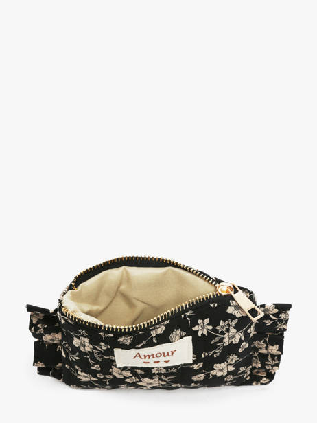 Pouch Miniprix Black amour S001 other view 1