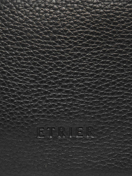 Pochette Homme Flandres Cuir Etrier Noir flandres EFLA733S vue secondaire 5