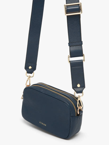 Shoulder Bag Tradition Leather Etrier Blue tradition ETRA141S other view 2