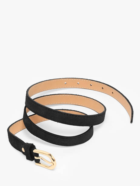 Belt Milano Black velvet VE25068 other view 2
