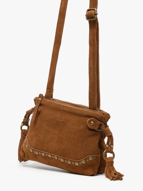 Shoulder Bag Houston Leather Basilic pepper Brown houston BHOU82 other view 2