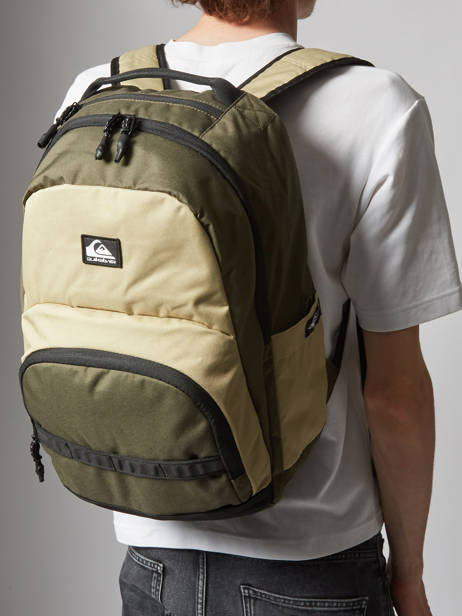 1 Compartment Backpack Quiksilver Yellow youth access QYBP3733 other view 1