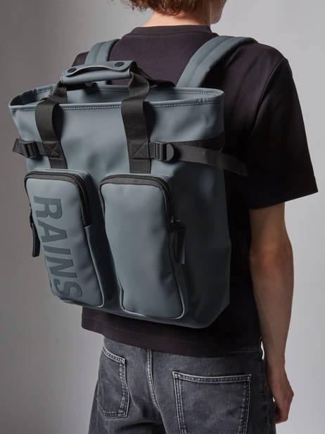 Backpack Rains Gray city 14240 other view 1