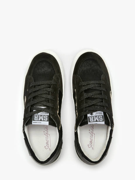 Sneakers Ale In Leather Semerdjian Black women ALE other view 4