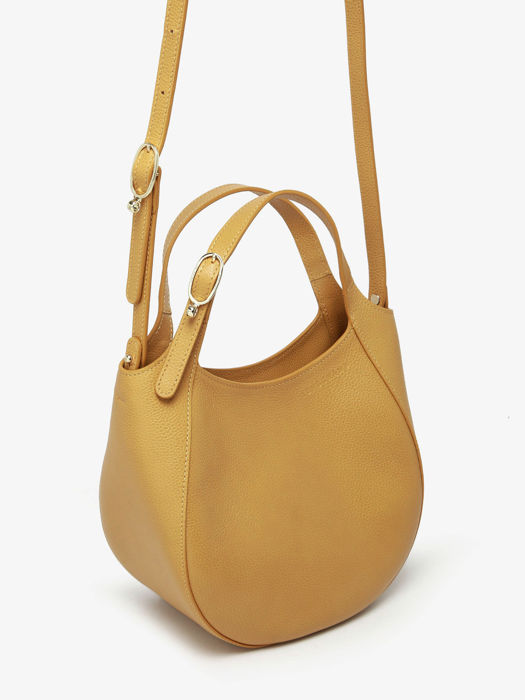 Longchamp Le foulonné Sacs porté main Jaune