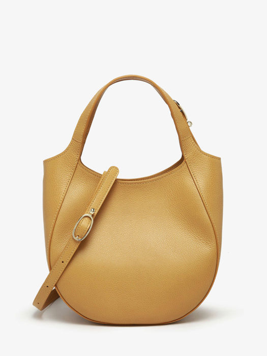 Longchamp Le foulonné Sacs porté main Jaune