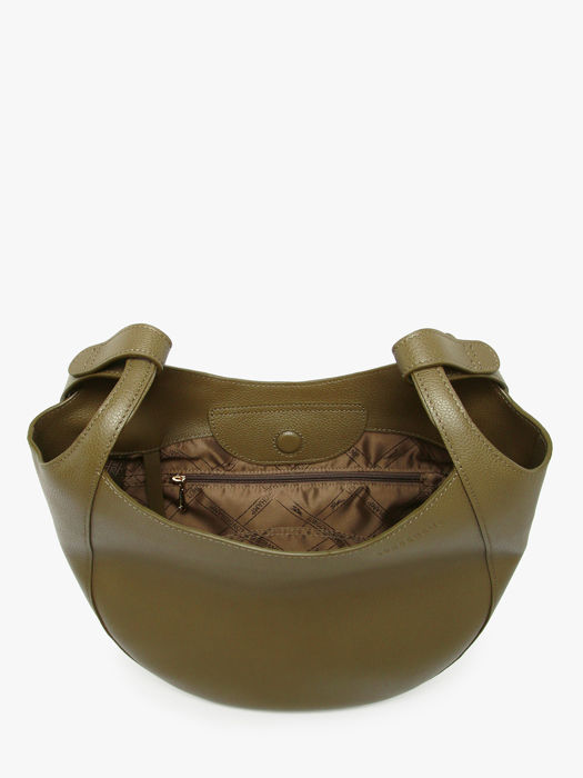 Longchamp Le foulonné Hobo bag Green