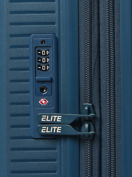 Expandable Cabin Luggage Elite Blue fjord E4721 other view 1