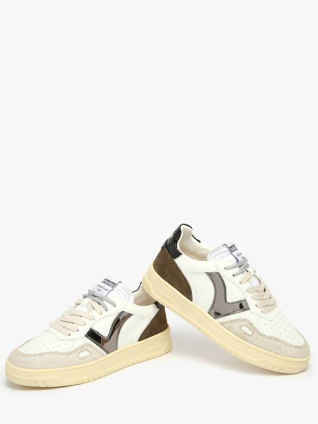 Sneakers In Leather Victoria White women 1257135 other view 3