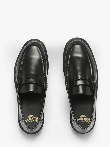 Moccasins Penton 84 In Leather Dr martens Black men 25015001 other view 3