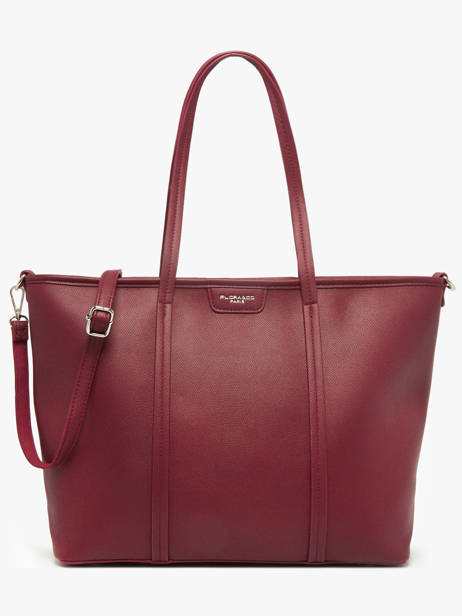 Sac Porté épaule Saffiano Miniprix Rouge saffiano F8594