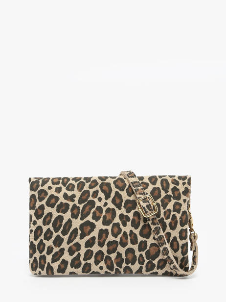 Sac Bandoulière Velvet Leopardo Cuir Milano Multicolore velvet leopardo VL23067 vue secondaire 4