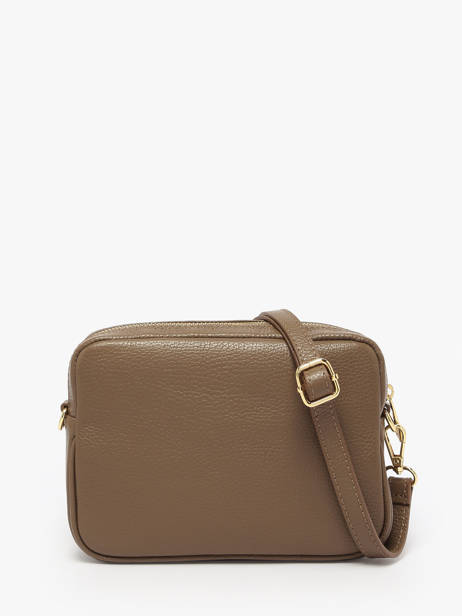 Shoulder Bag Velvet Caviar Leather Milano Brown velvet caviar VC25067 other view 4