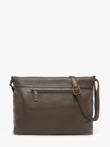 Sac Bandoulière Soft Mandoline Marron soft MD5231 vue secondaire 3