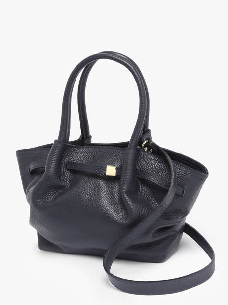 Handbag Caviar Leather Milano Blue caviar CA25063 other view 2