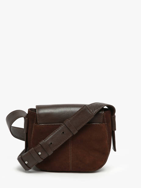 Sac Bandoulière Heritage Cuir Biba Marron heritage BLT2L vue secondaire 4