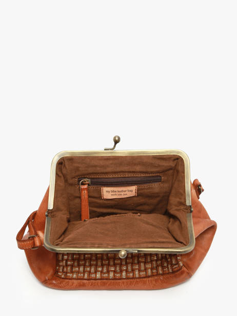 Shoulder Bag Heritage Leather Biba Brown heritage KAB21L other view 3