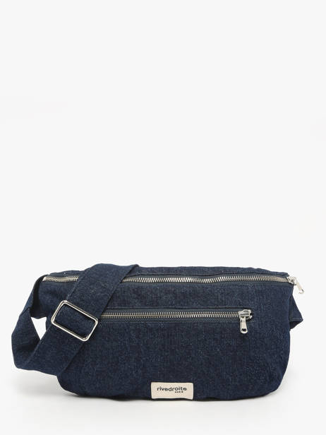 Recycled Cotton Orsel Belt Bag Rivedroite Blue timeless ORSELTIM