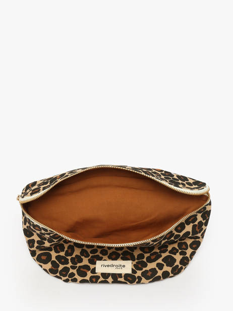 Recycled Coton Custine Belt Bag Rivedroite Brown forever wild CUSTIFOR other view 3