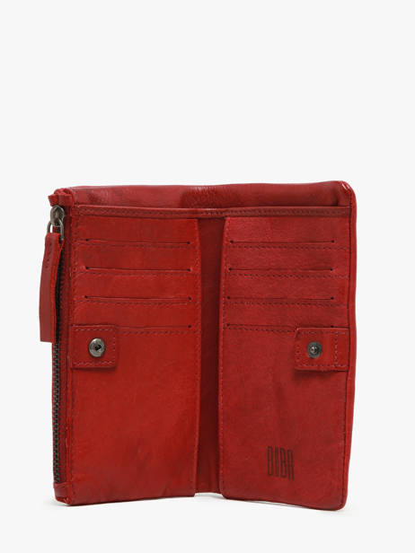 Wallet Heritage Leather Biba Red heritage DON4L other view 1