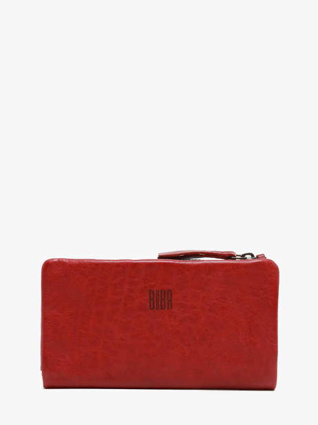 Wallet Heritage Leather Biba Red heritage DON4L other view 2