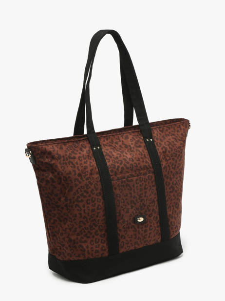Shoulder Bag Leonie Hexagona Brown leonie 5120195 other view 2