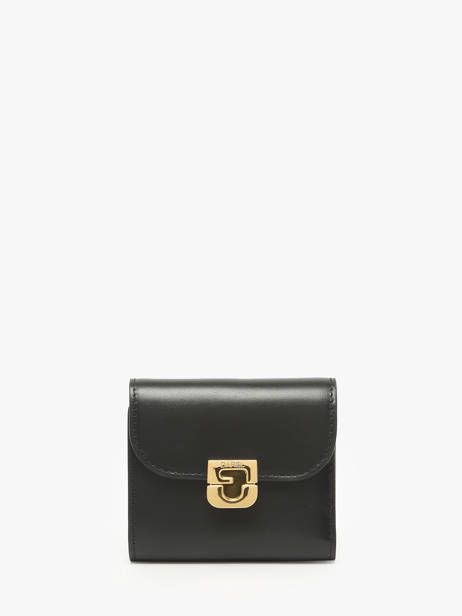 Portefeuille Cuir Gerard darel Noir wallet DCO46411