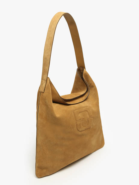 Shoulder Bag Folk Lady Leather Gerard darel Yellow folk lady DCS72407 other view 2