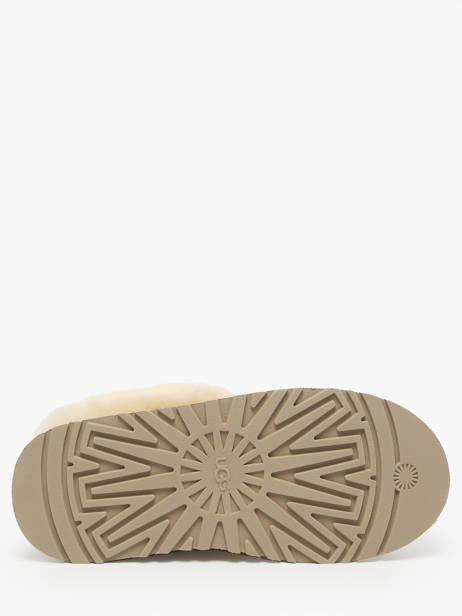 Platform Boots In Leather Ugg Beige women 1171393 other view 5