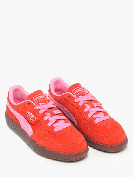 Sneakers In Leather Puma Red women 39646372 other view 2