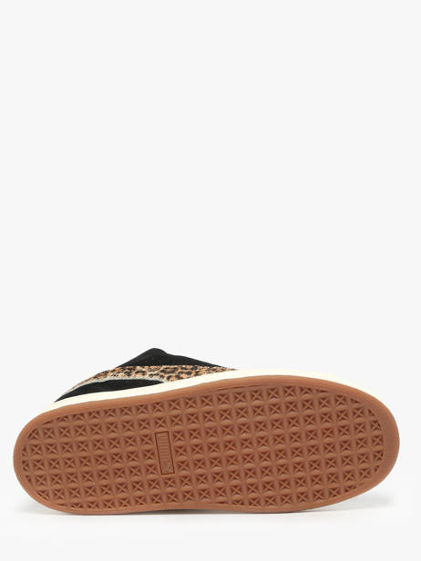 Sneakers In Leather Puma Black women 40486201 other view 5