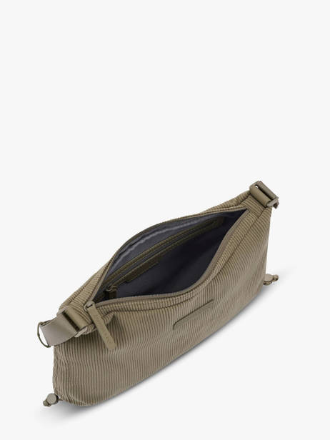 Crossbody Bag Skara Small Cord Kapten and son Green cord SC other view 3