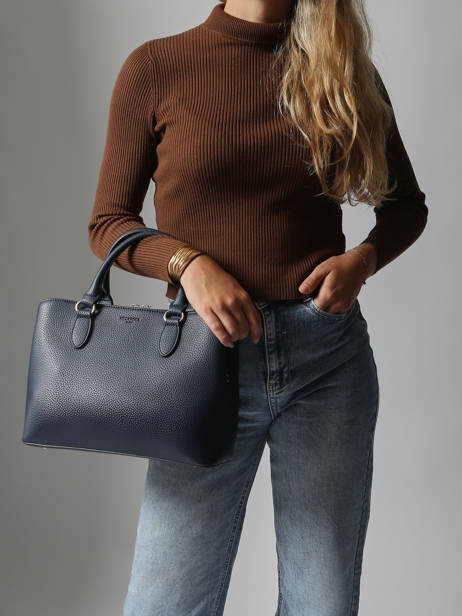 Sac Porté Main Madrid Hexagona Bleu madrid 535979 vue secondaire 2