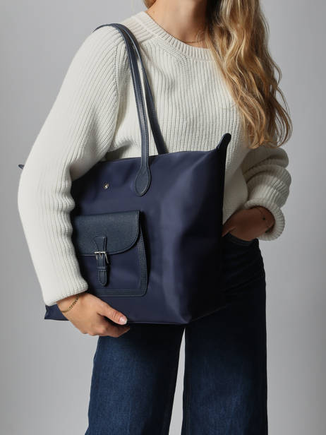 Shoulder Bag Kiana Nylon Hexagona Blue kiana 1720181 other view 1