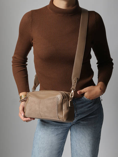 Sac Bandoulière Brodery Torrow Beige brodery TBRO04 vue secondaire 1