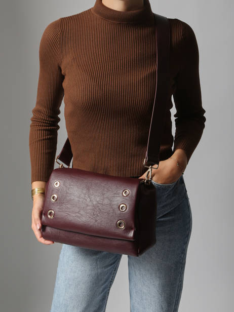 Sac Bandoulière Plum Torrow Violet plum TPLU1B vue secondaire 1