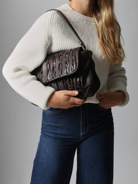 Shoulder Bag Heritage Leather Biba Brown heritage MEE1L other view 1