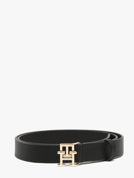Belt Tommy hilfiger Black th logo AW17496